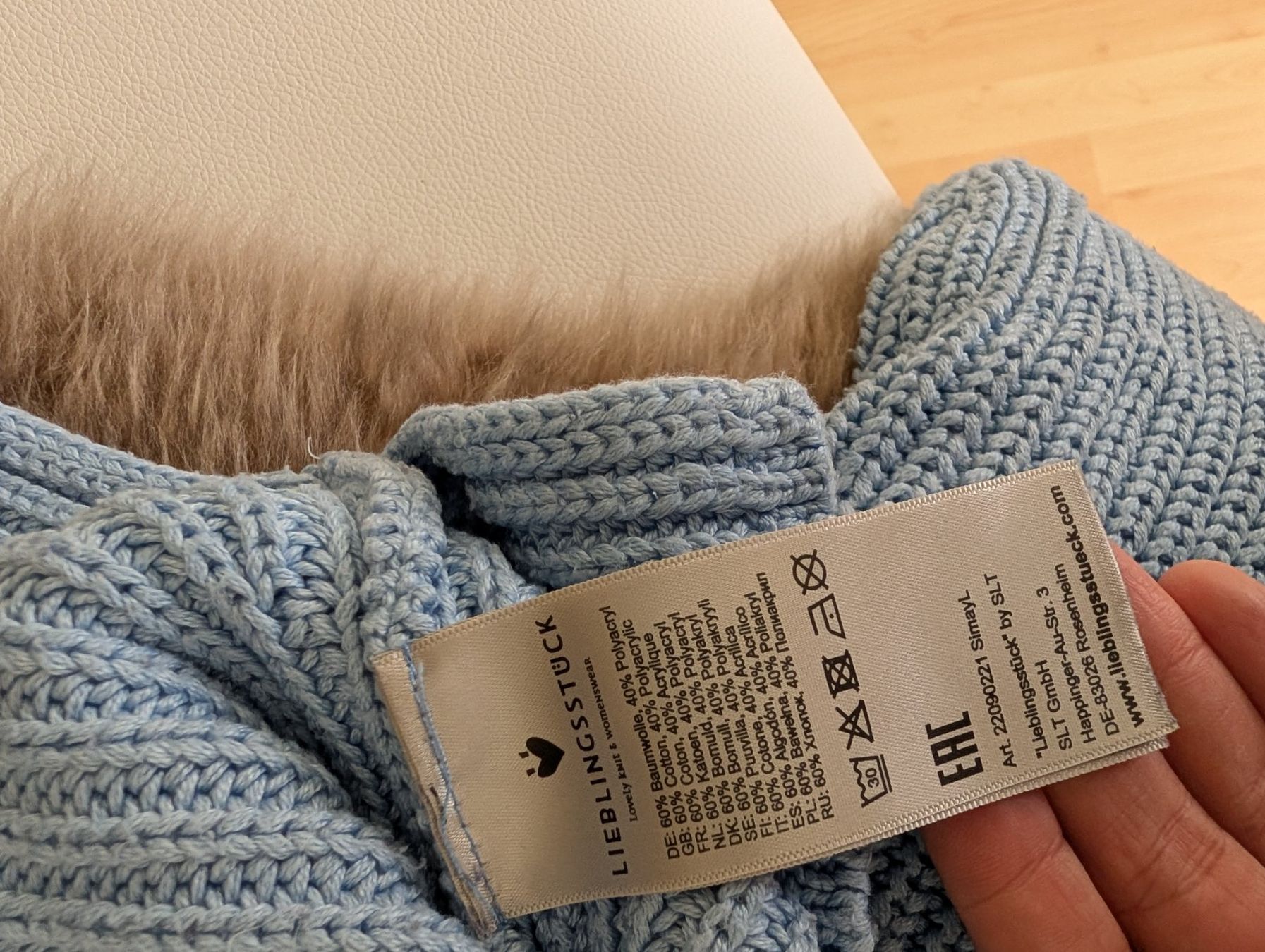 Lieblingsstück Maglioni & Felpe: Lieblingsstück Baumwoll Pullover Gr 36 – Usato da Appenzell venduto da Pontigui2007 7