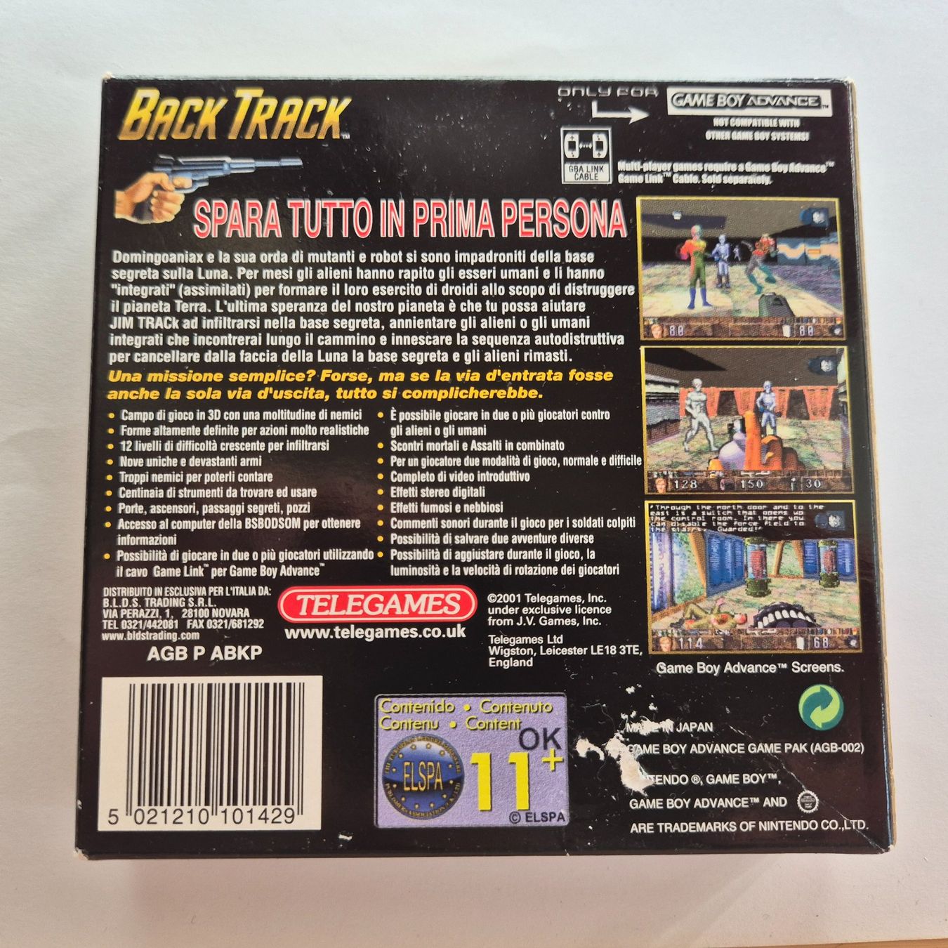 Nintendo Giochi: Back Track - GBA - OVP – Usato da Zürich venduto da Mephisto87 1
