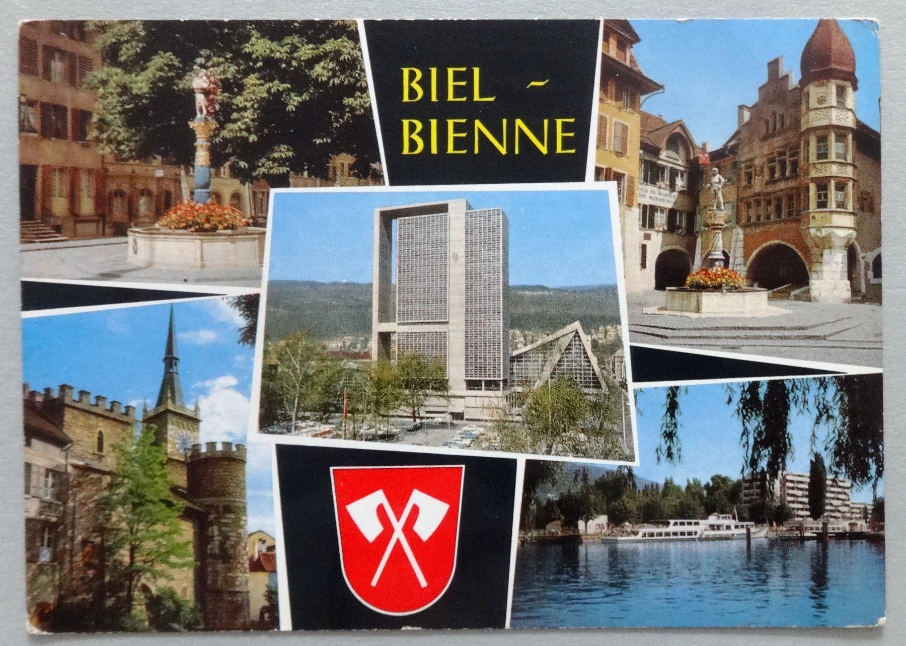 Cartes postales: Biel - Bienne – D'occasion à Fétigny par Billy2miny