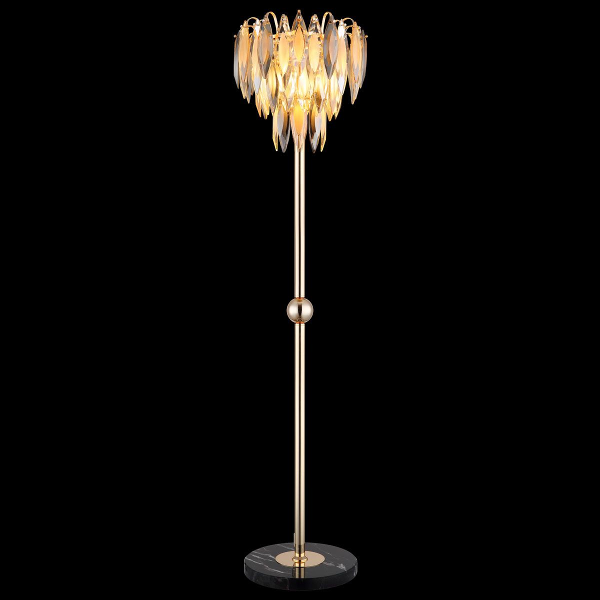 Lampade: Stehleuchte, Kristall, 165 cm Höhe – Nuovo (secondo la descrizione) da Kreuzlingen venduto da Smart-Light 3