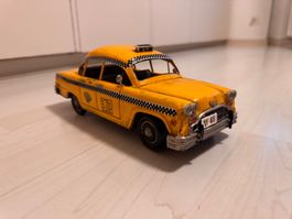 Blechmodell Auto Taxi New York gelb