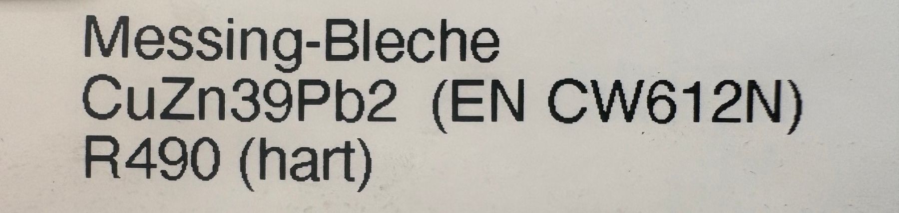 Wände & Decken: Messingblech 1mm – Gebraucht aus Gelterkinden von Kabrila 1