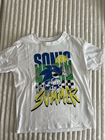 SONIC T-SHIRT WEISS GR 140 NEU