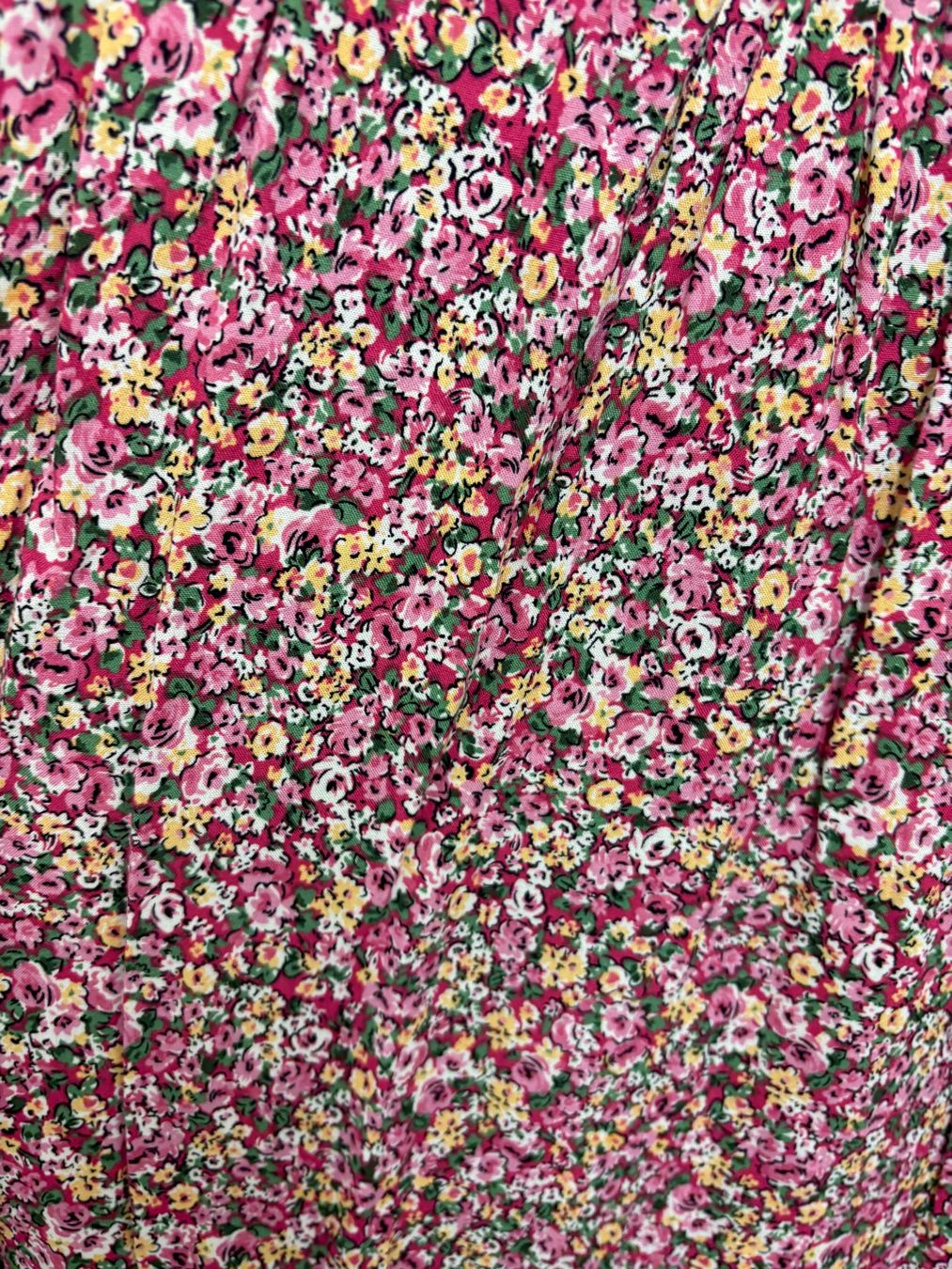 Kleider: Maxi Kleid Blumenmuster rosa Grösse S – Gebraucht aus Basel von Tierschutz-Flohmi 4