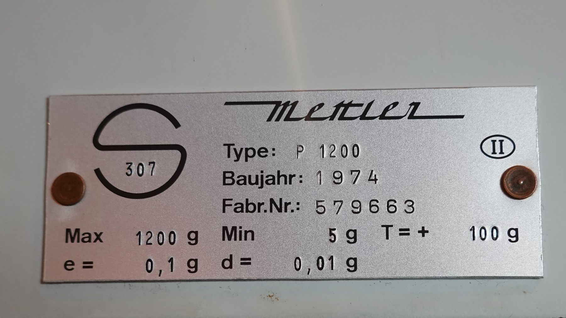 Accessori da laboratorio: Mettler Waage P1200 – Usato da Oetwil a.d. Limmat venduto da HeinrichL01 4
