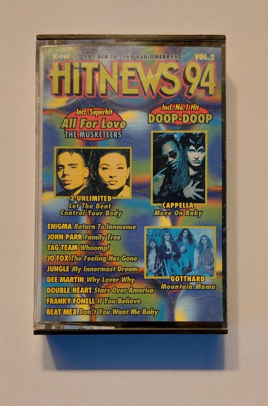 Musicassette: Hitnews 94 / 1994 – Usato da Zürich venduto da Kaltfuss