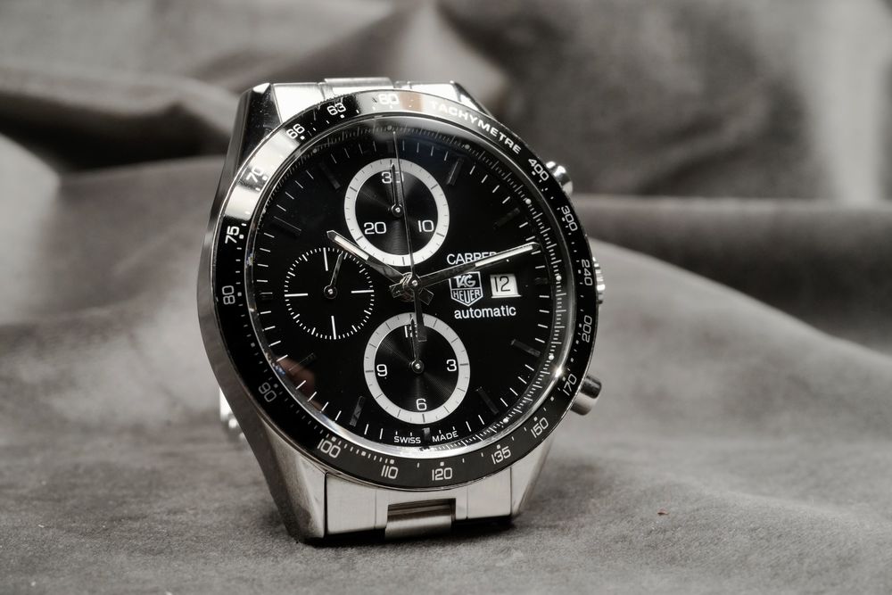 Tag Heuer - Carrera Ref. CV2010 Panda Dial Automatic Chrono 3