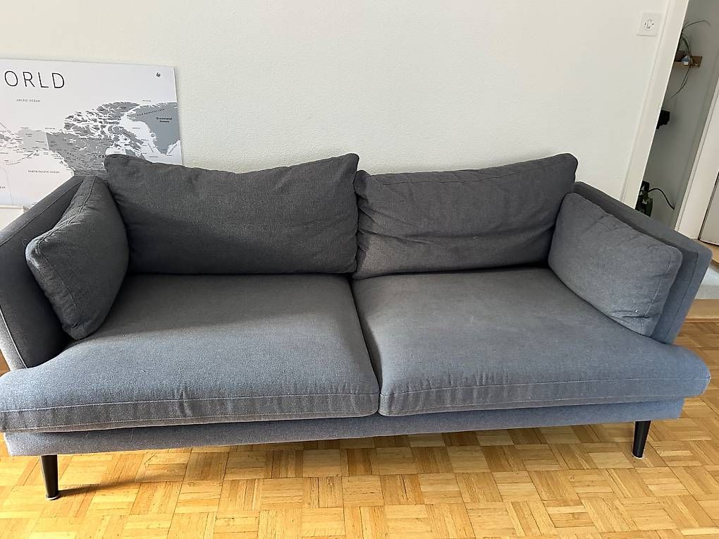 Sofas: 2er Sofa anthrazit – Gebraucht aus Altdorf UR von Rabas05