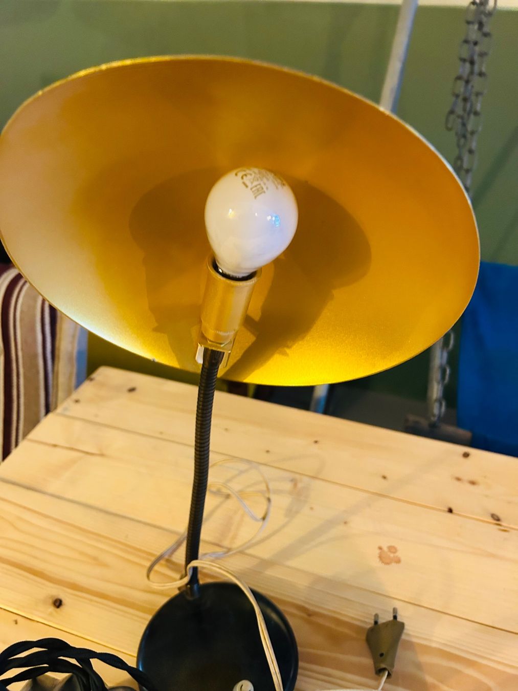 Lampade: 3 vintage  Lampen verkabelt. – Usato da Zürich venduto da KuduKing 1