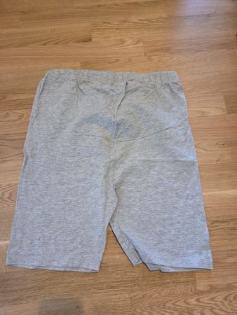 Anna Field Jersey Umstands-Shorts Grau, Gr. L