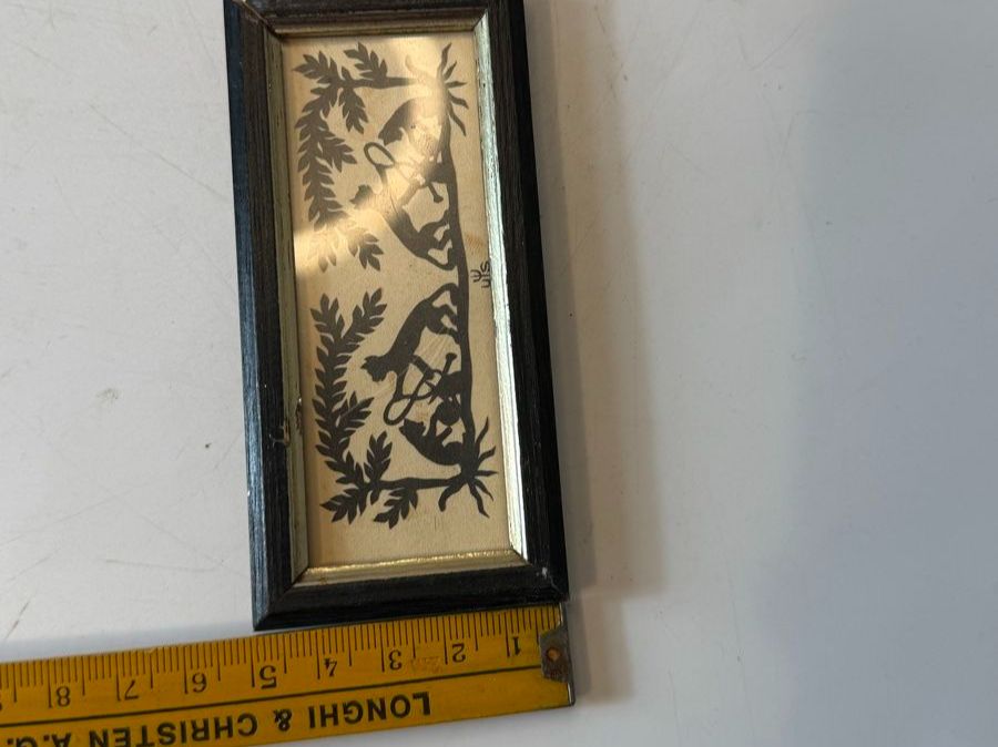 Grafica & Litografie: Kleiner Scherenschnitt Ursula Schenk Katzen K08 – Usato da Grenchen venduto da swiss.antiques 6