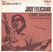Jose Feliciano  -- Che Sara  Single7