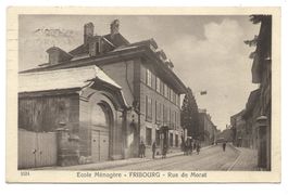 Fribourg (FR) Ecole Ménagère - Rue de Morat - 1921