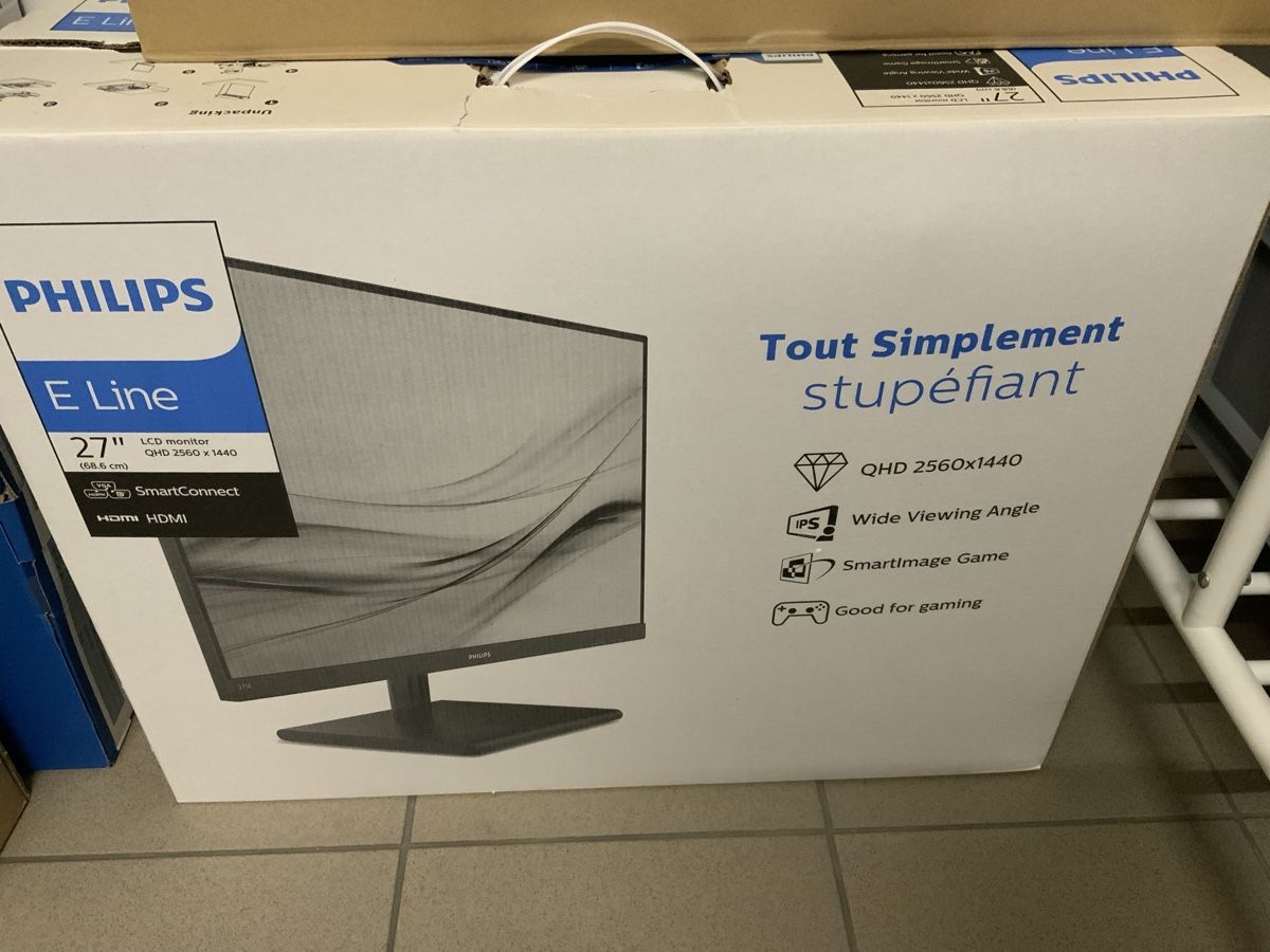 Philips Monitore: Monitor Philips -Bildschirm- 27 Zoll QHD 2 K – Gebraucht aus Rothrist von Romogi 6