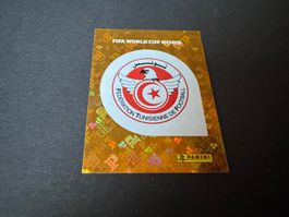 Panini FIFA WM 2026 Sticker: Tunesien Wappen TUN 1