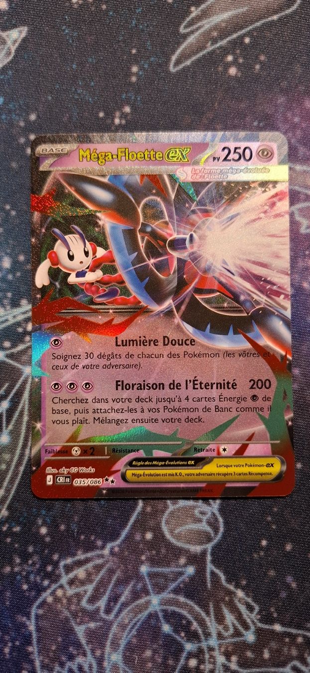 Pokémon Carte collezionabili: Méga-Floette EX 035/086 - Chaos Ascendant FR – Nuovo (secondo la descrizione) da Petit-Lancy venduto da Kara_TCG 1