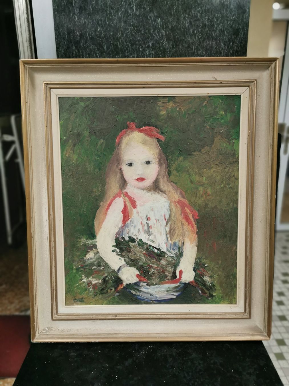 Gemälde: HUILE SUR TOILE SIGNÉE – Gebraucht aus Genève von Qanil77