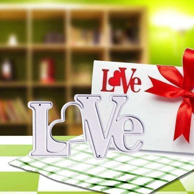 Pochoirs: LOVE STANZSCHABLONE – Neuf avec emballage d'origine à Affoltern am Albis par scrapbooking 3