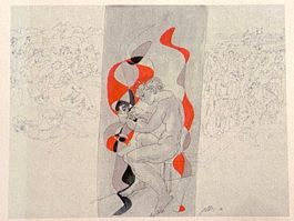 Hans Erni „ Künstler“, 2006, Original