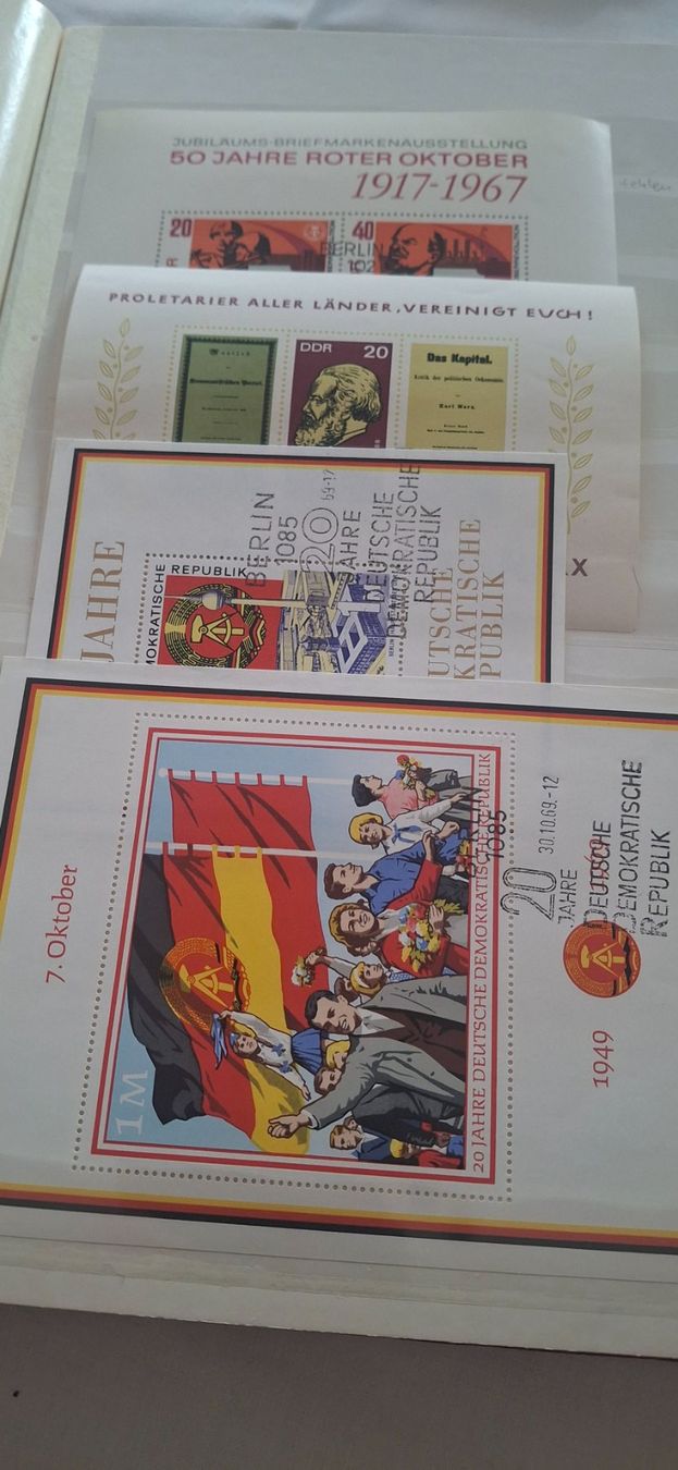 Tutti i francobolli: Briefmarken Blöcke DDR – Usato da Lachen SZ venduto da Isuma 7