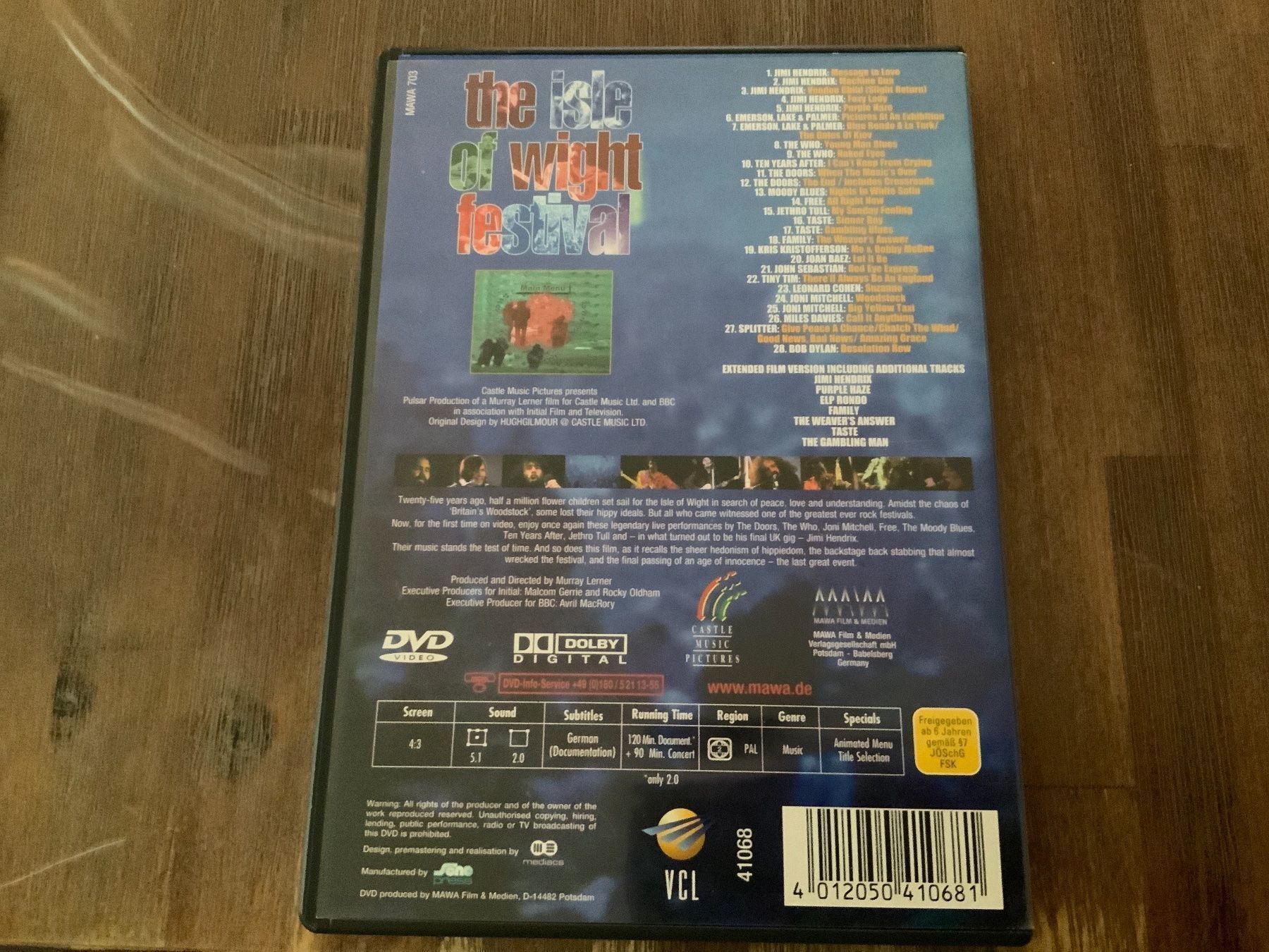 Tutti i DVDs: Message to Love, DVD – Usato da Uster venduto da Macita56 1