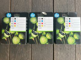 HP 912 Druckerpatronen 4-pack - 3 Stück