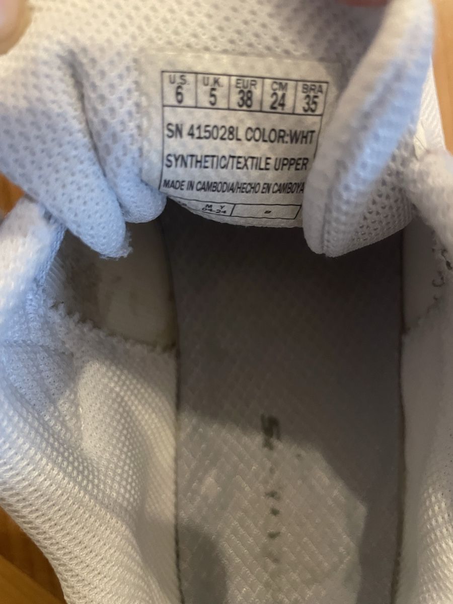 Skechers Scarpe da uomo: Baskets Skechers blanche taille 38 – Usato da Versoix venduto da Pti-pois 5