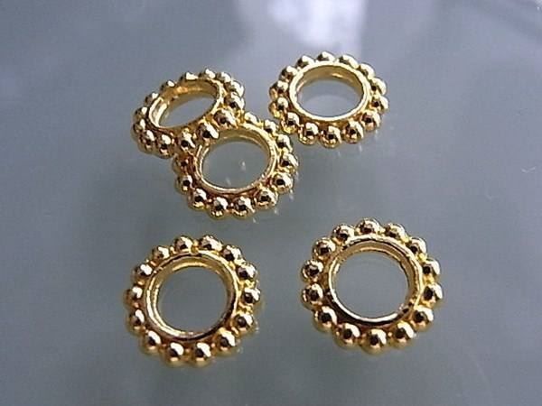 Anelli: Ringlein   vergoldet    9x2 mm – Nuovo (secondo la descrizione) da Alpnachstad venduto da perlengaby
