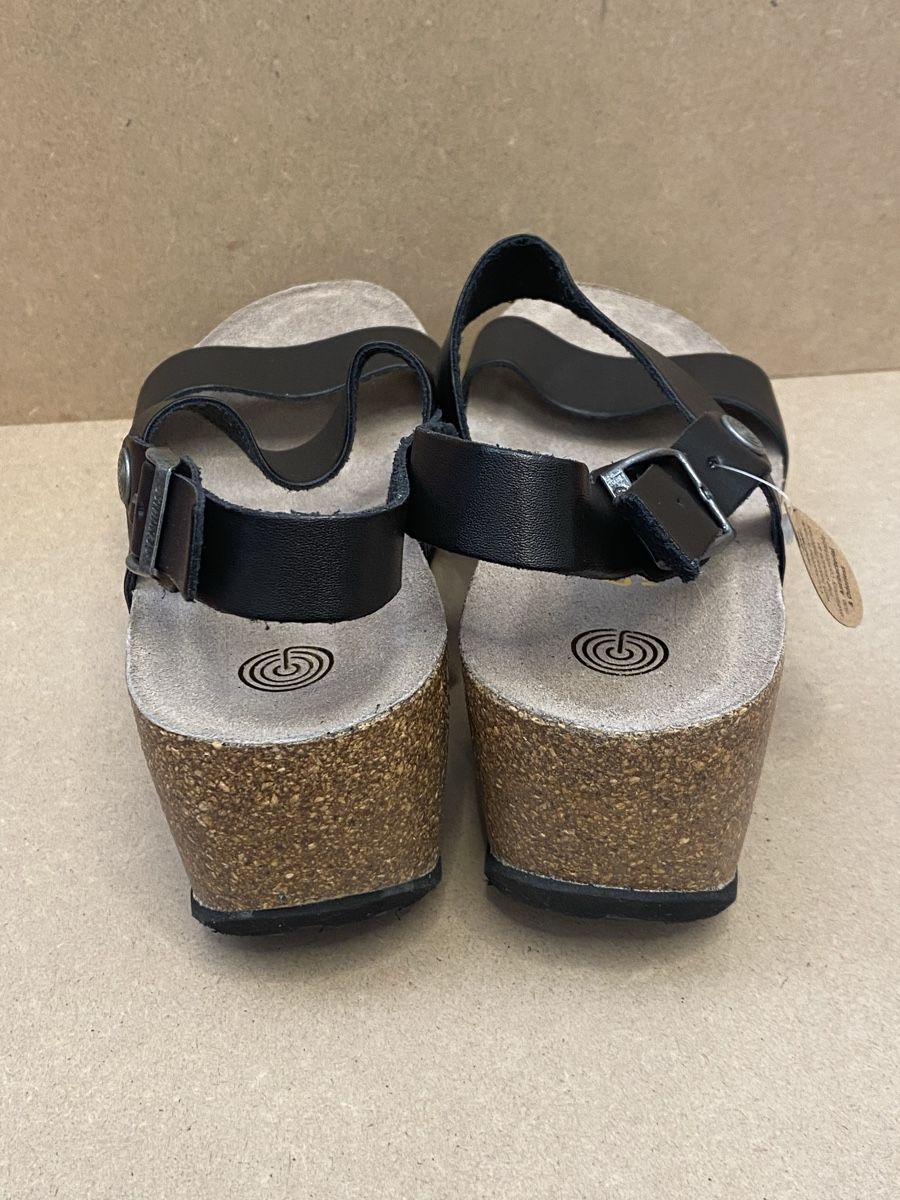 Damenschuhe: Sandalen , echt Leder, Schwarz, Gr. 38 – Neu (gemäss Beschreibung) aus Ostermundigen von summy73 2