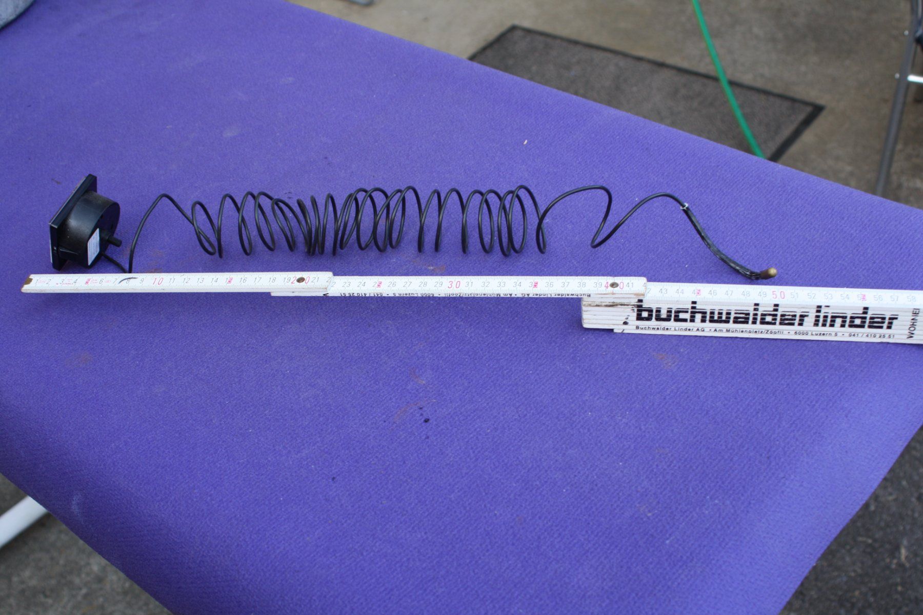 Sonstiges für Haushalt & Wohnen: THERMOMETER MIT FERNFÜHLER – Gebraucht aus Wauwil von Pneuedy 5