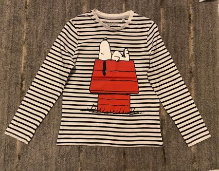 Langarm Shirt SNOOPY, 134cm, Baumwolle