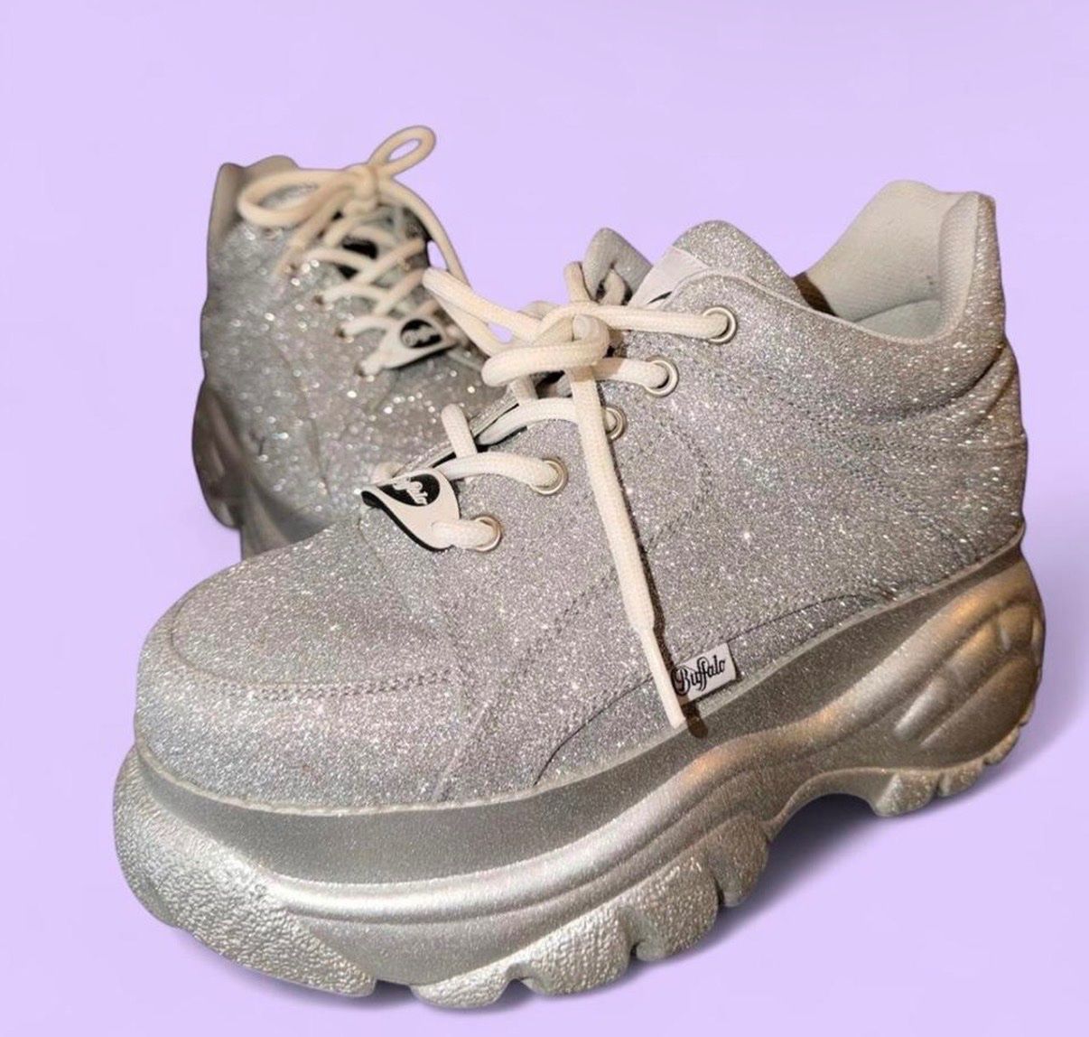 Buffalo Scarpe da donna: Buffalo Plateau Sneaker, Grösse 37 – Nuovo (secondo la descrizione) da Lenzburg venduto da Vani1313