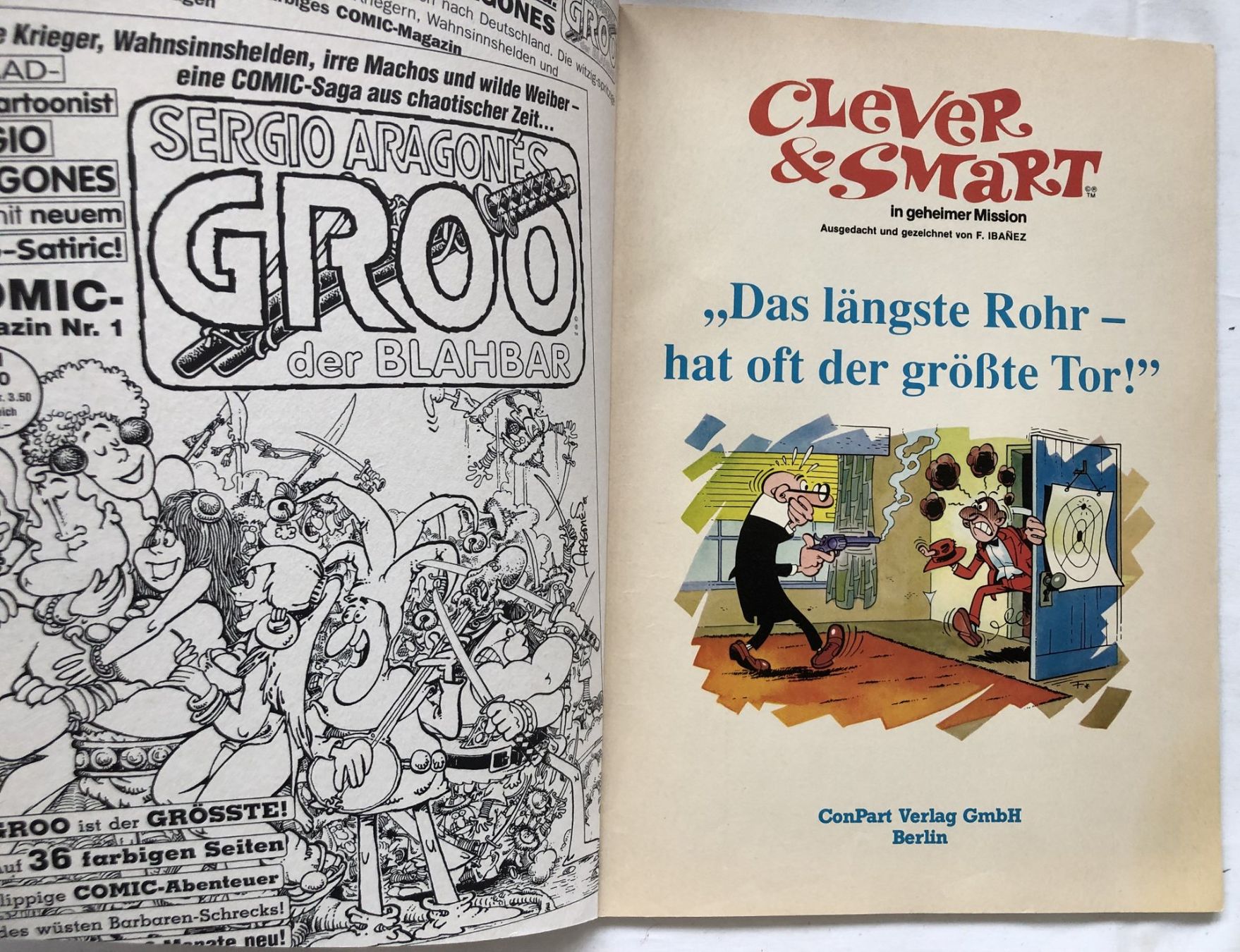 Fumetti: CLEVER & SMART - Nr.101 - 1.Auflage – Usato da Schaffhausen venduto da durruti 1