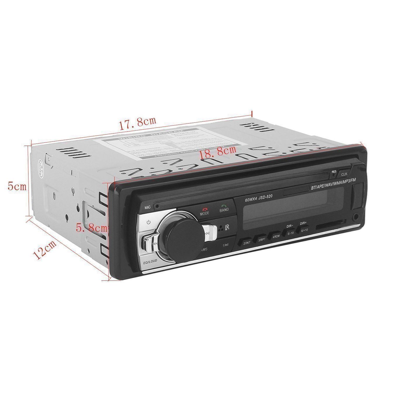 Lettore multimediale & Streamer: Auto MP3 Player Car Hifi Tuner Autoradio – Nuovo (secondo la descrizione) da Thun venduto da 365buy 3