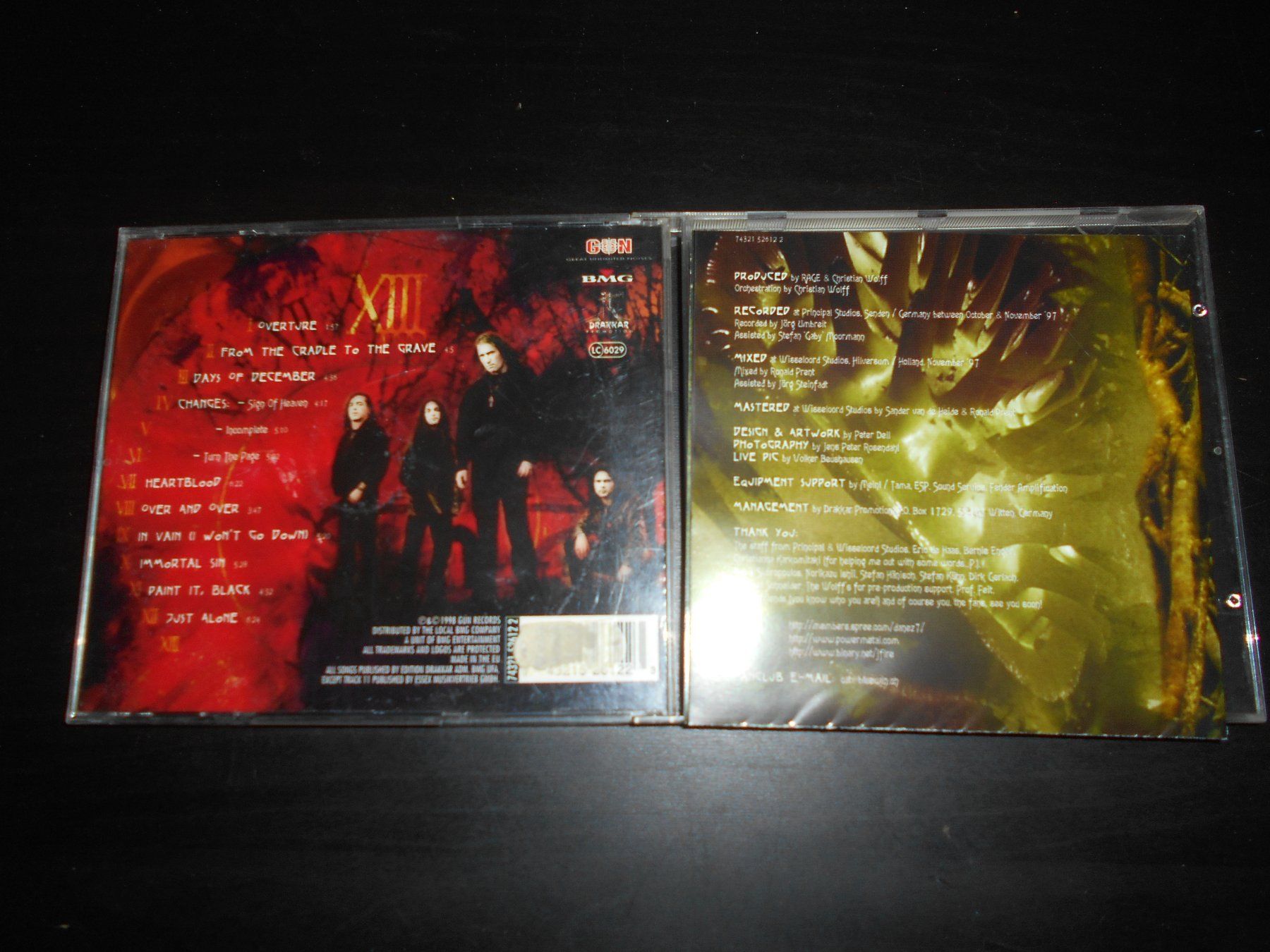 CD: Rage – XIII / 1998 – Usato da Aarberg venduto da witchhunter01 1