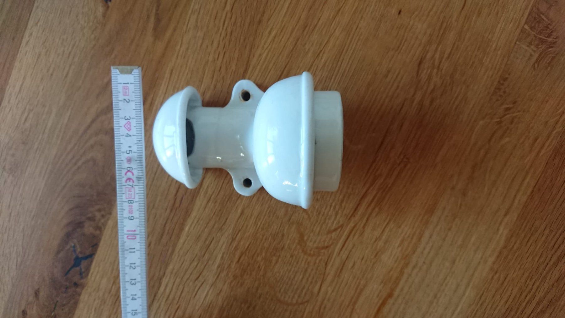 Spine: Vintage Keramikstecker / Lampensockel – Usato da Bazenheid venduto da werni369