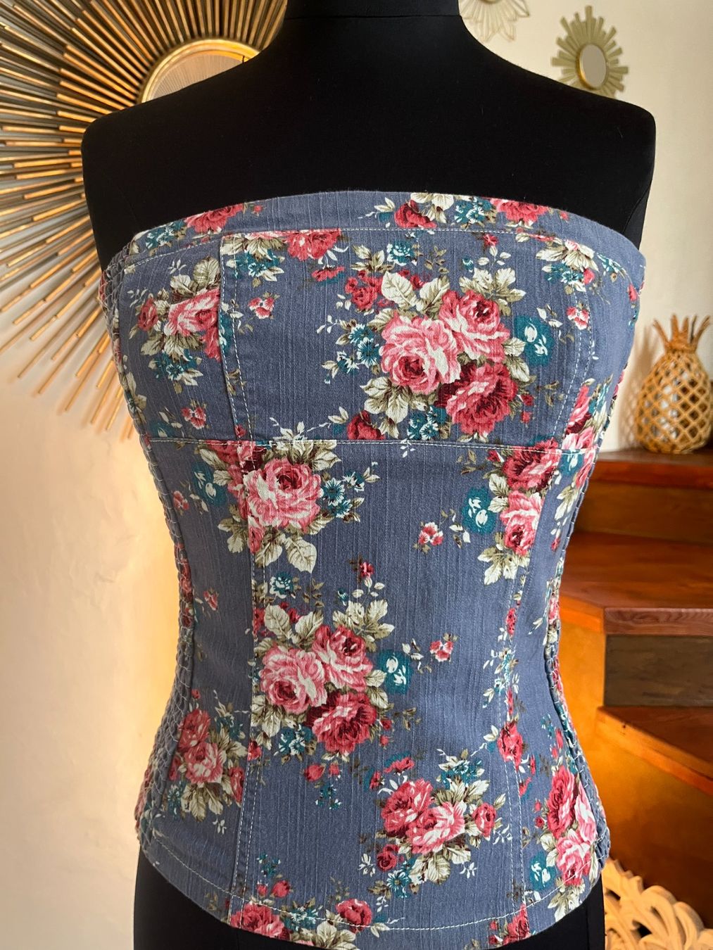 Tops: Bustier LES ROSES S – Gebraucht aus Seiry von vanille08 4
