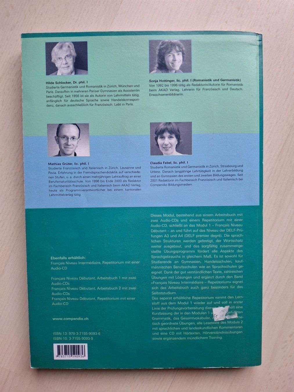 Libri: Französisch Niveau Intermédiaire,Arbeitsbuch m. CDs – Usato da Walterswil SO venduto da Jerry_maus 1