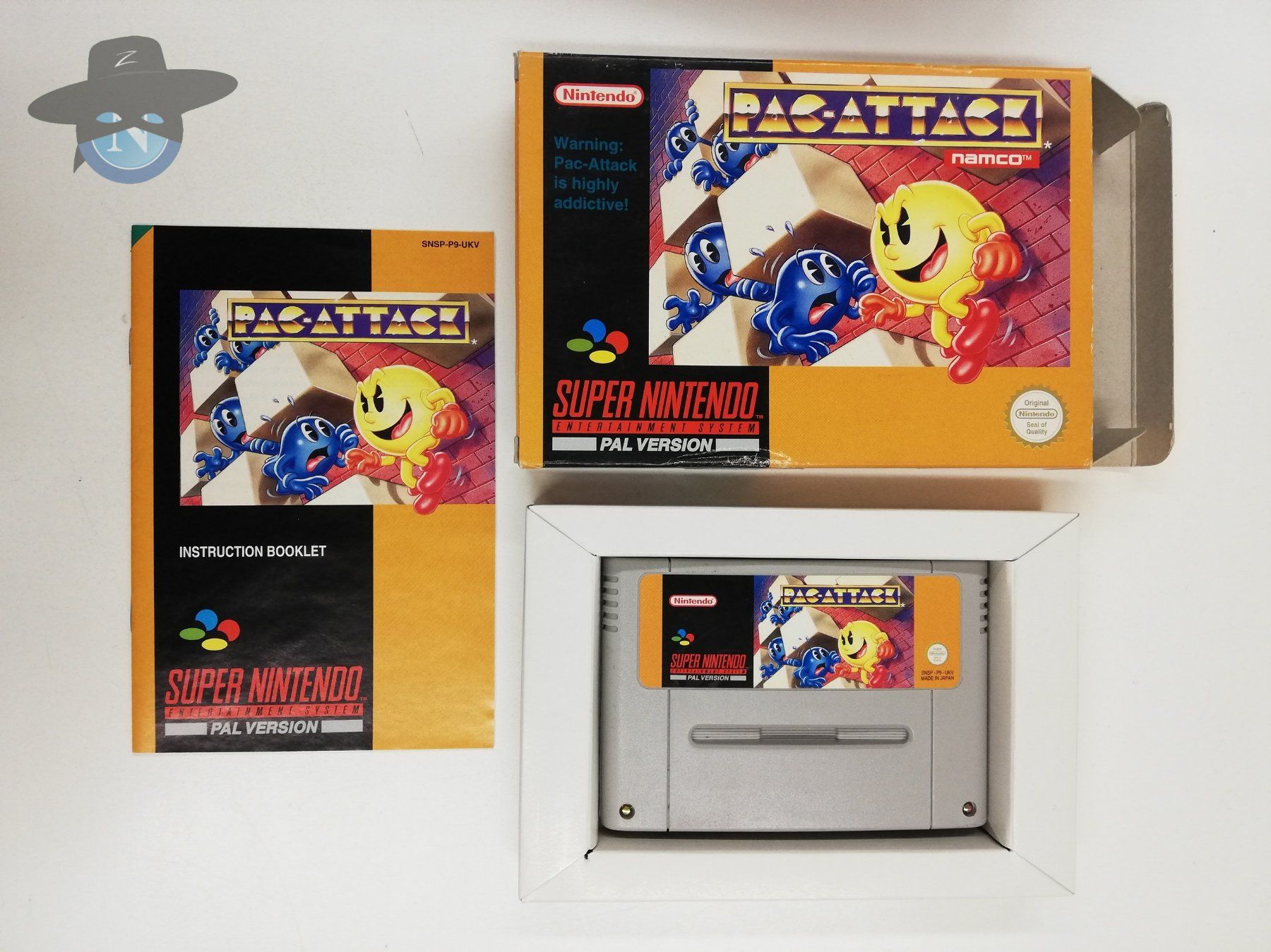 Nintendo Giochi: Pac-Attack / UK / Super Nintendo SNES – Usato da St. Gallen venduto da zorro_dc 6
