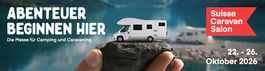 2 Tageseintritte Suisse Caravan Salon Bern 22. bis 26.10.26