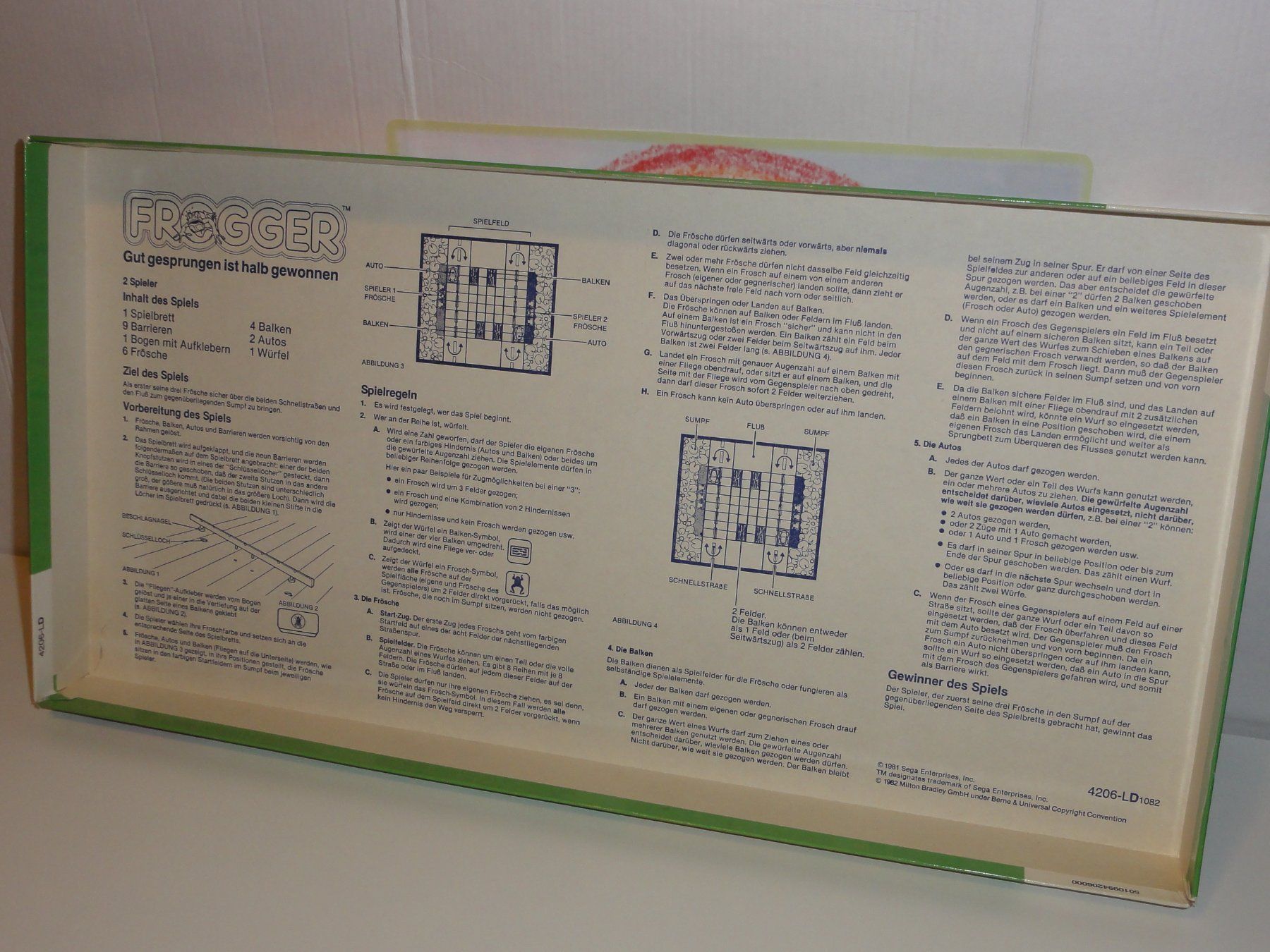 Giochi: FROGGER - MB Spiele - 1982 – Usato da Andwil SG venduto da Rainboli 8