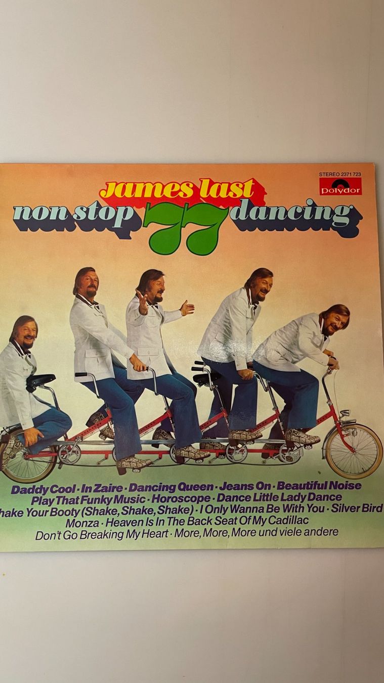 Dischi in vinile: James Last Schallplatte - Non Stop Dancing 77' Vinyl LP – Usato da Glattfelden venduto da flomiking
