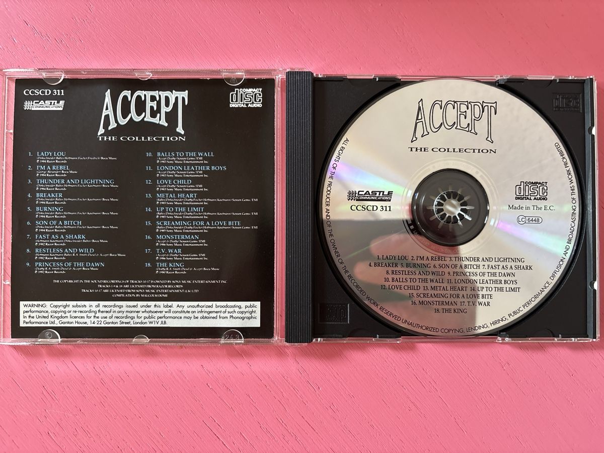 CD: Accept - The Collection – Usato da Lützelflüh-Goldbach venduto da Deiv4 2