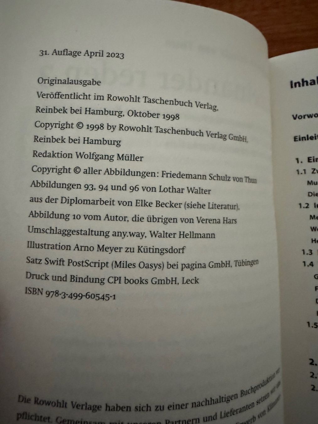 Libri: Buch: Miteinander reden: 3 – Usato da Wittinsburg venduto da redrose296 1