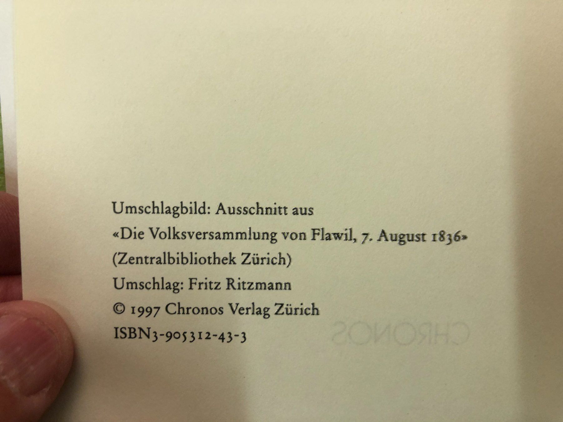 Bücher: Thomas Hildbrand, Albert Tanner: Zeichen der Revolution – Gebraucht aus Zürich von allp 1