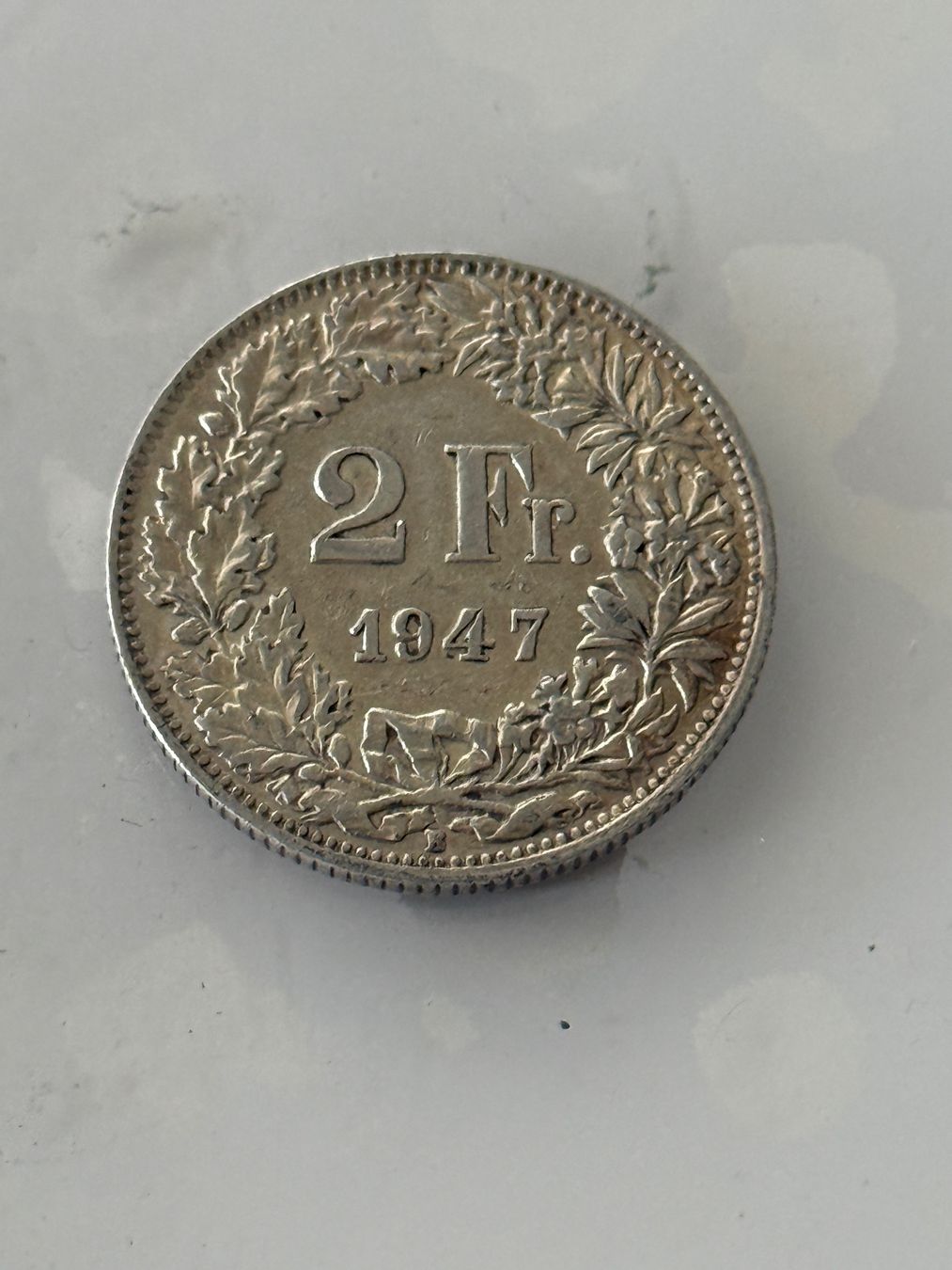 Tutti le monete: 2 Franken 1947  Rar – Usato da Wallisellen venduto da SWISS_SILVER1 1