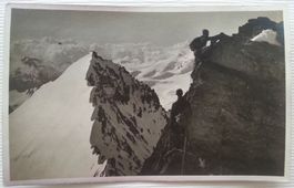 AK Südlenz u. Nadelgrat vom Nadelhorn (4334 m) aus, 1919-20