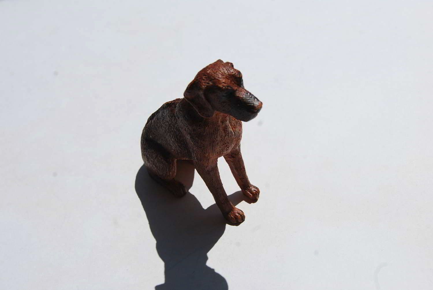 Statuette: 7 verschiedene Hundefiguren, Terrakotta bemalt – Usato da Rüfenacht BE venduto da Toro06 3