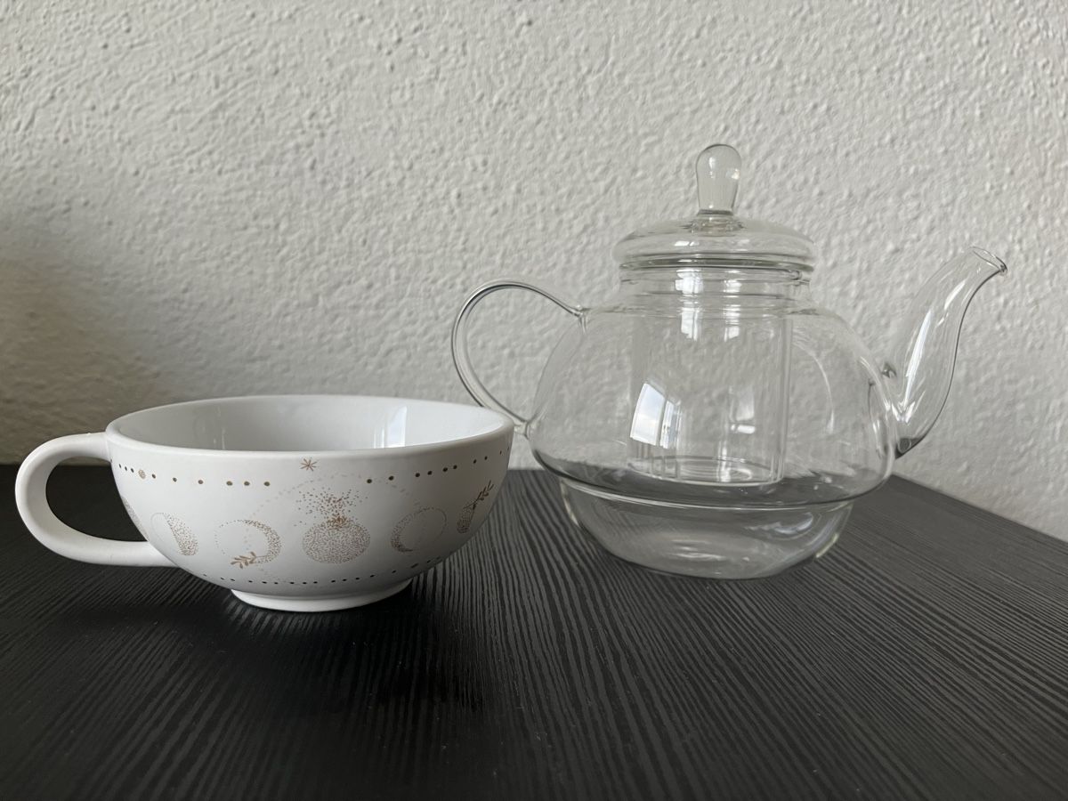 Teiere: Teekanne mit Tasse, Depot – Nuovo (secondo la descrizione) da Rotkreuz venduto da RoseAss 1