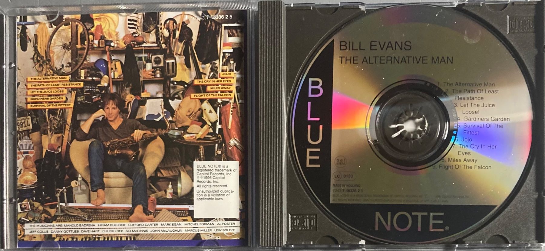 Dischi in vinile: BILL EVANS - THE ALTERNATIVE MAN – Usato da Poliez-Pittet venduto da Newtown-Records 2